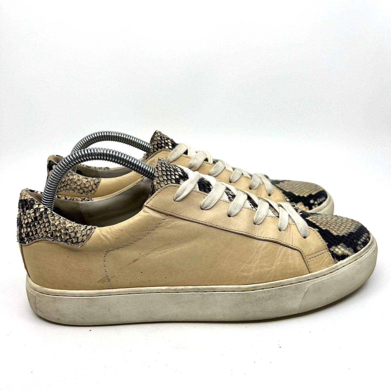 Veronica Beard Veronica Beard Leather Low Top Sneakers Women's 10 US Size US 10 / IT 40 - 3 Thumbnail