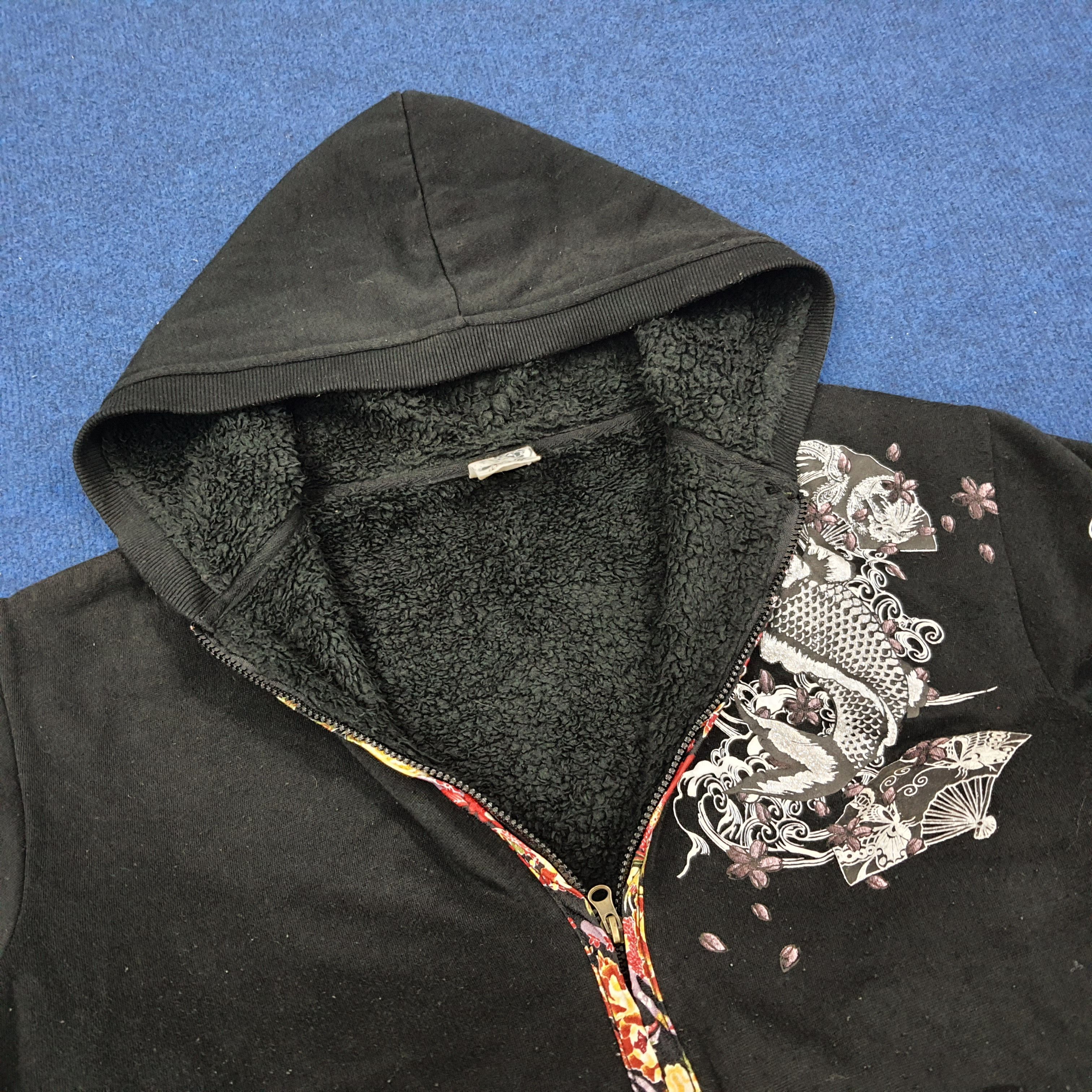 Vintage Vintage Cure All Japan Art Streetwear Zipper Hoodie C237N8 Size US L / EU 52-54 / 3 - 7 Thumbnail