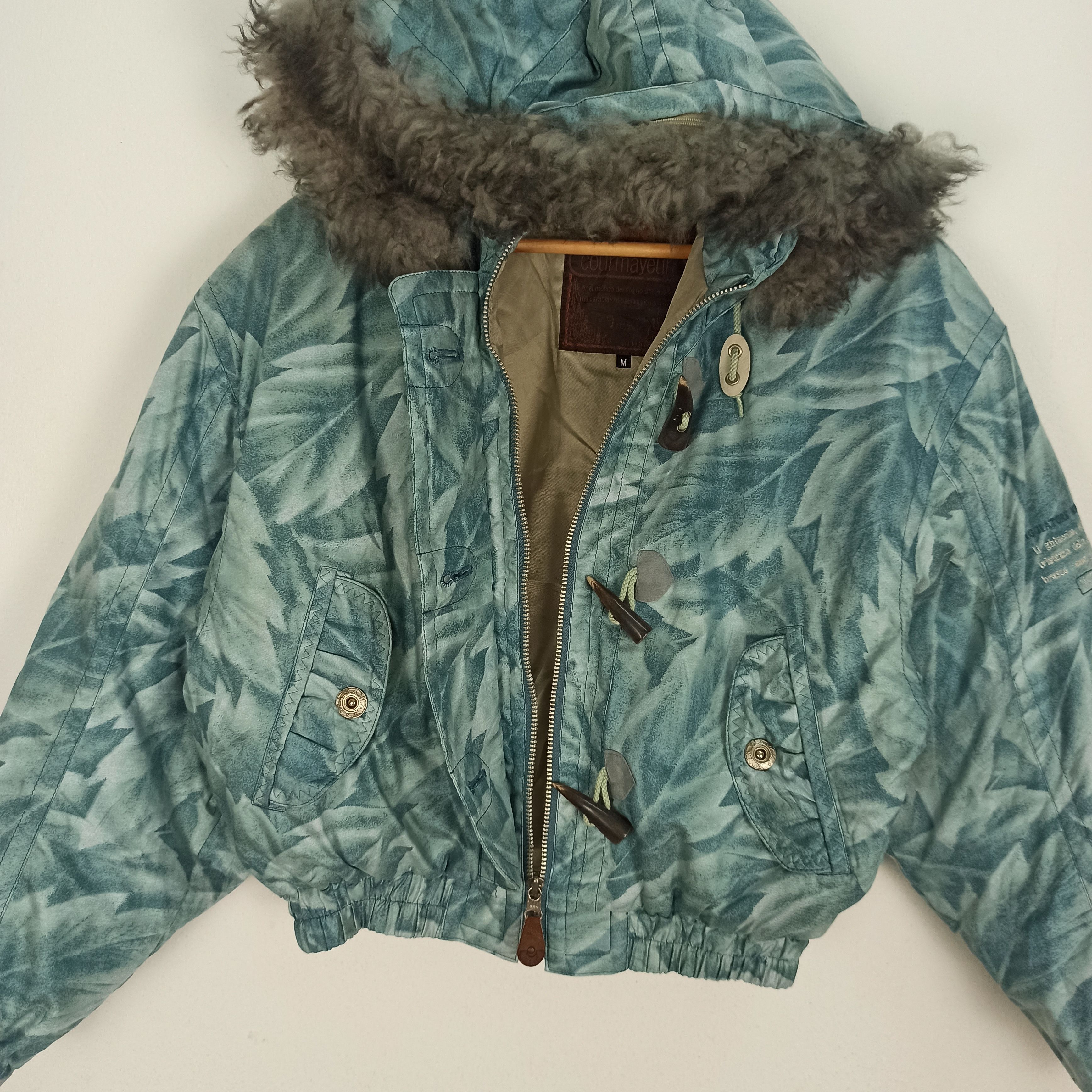 Japanese Brand Rare Courmayeur Ski Jacket Fur Hoodie Size M / US 6-8 / IT 42-44 - 5 Thumbnail