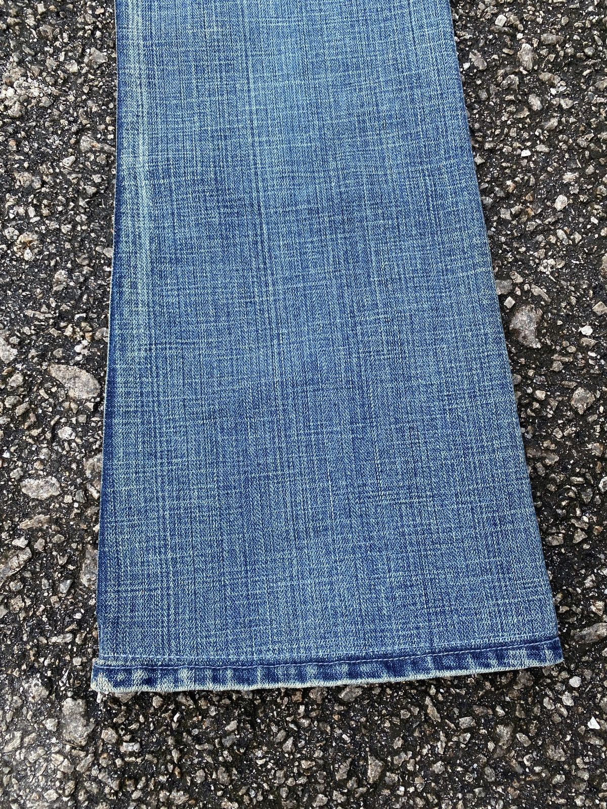 Diesel × Japanese Brand × Tornado Mart 1990s - Vintage Diesel Astronomy Design Flare Denim Size US 32 / EU 48 - 14 Thumbnail