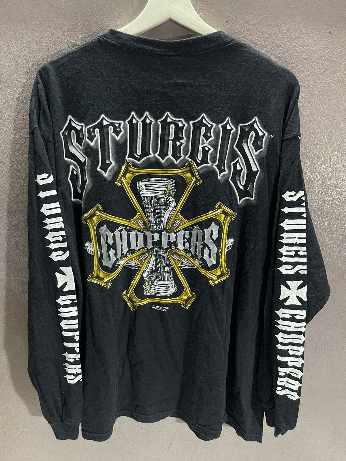 West Coast Choppers Sturgis chopper long sleeve tee Size US XL / EU 56 / 4 - 1 Thumbnail