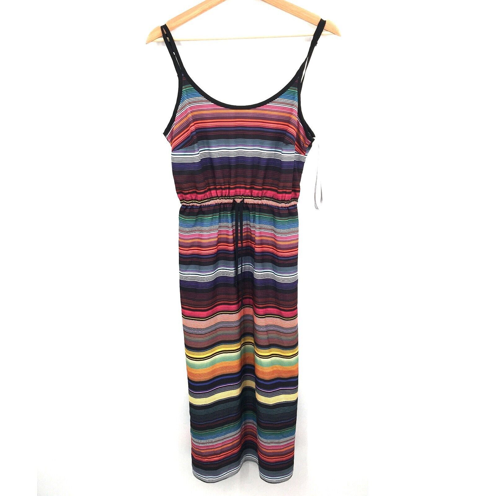 Stripe Colorblock Swim Dress