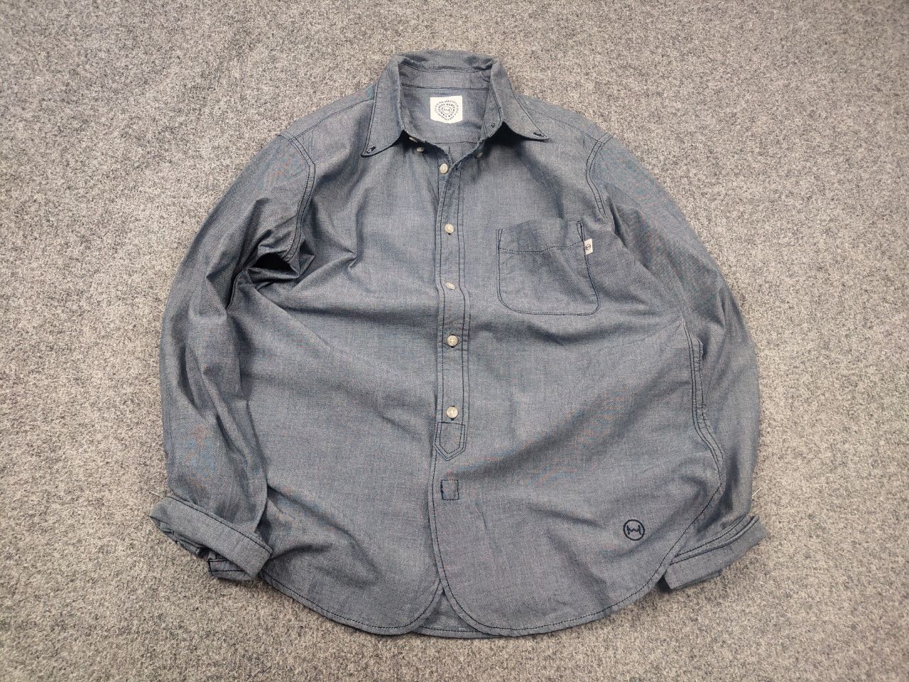 Japanese Brand Style For Creative Life Hands Work Long sleeve Shirt Japan Size US L / EU 52-54 / 3 - 2 Thumbnail