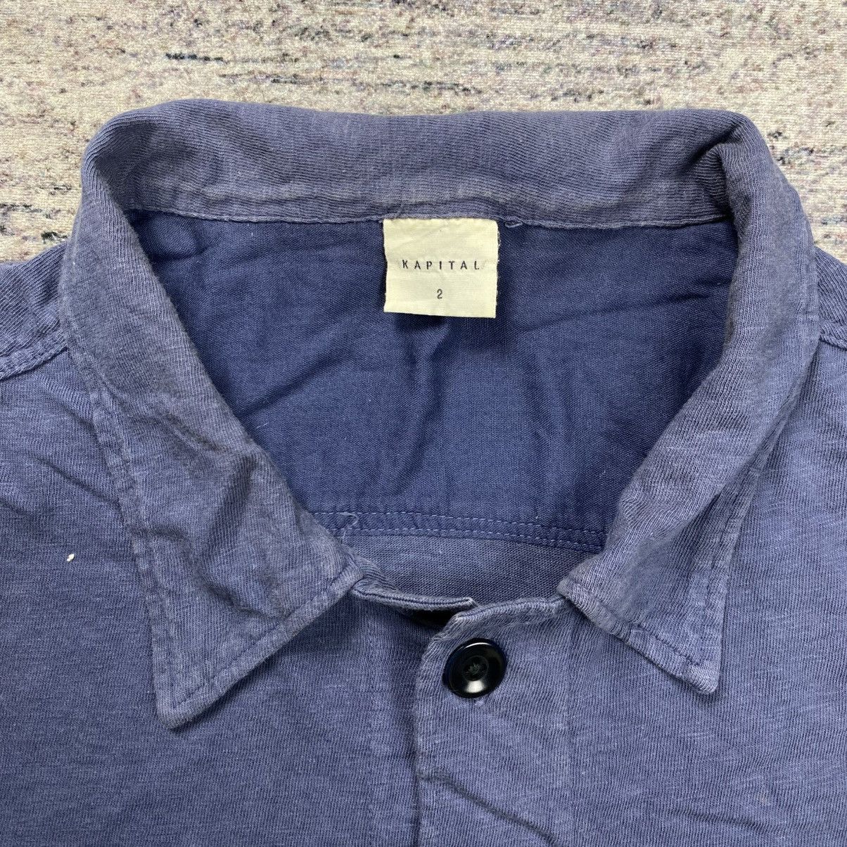 Japanese Brand × Kapital Vintage Kapital long sleeve half button shirt Size US M / EU 48-50 / 2 - 6 Thumbnail