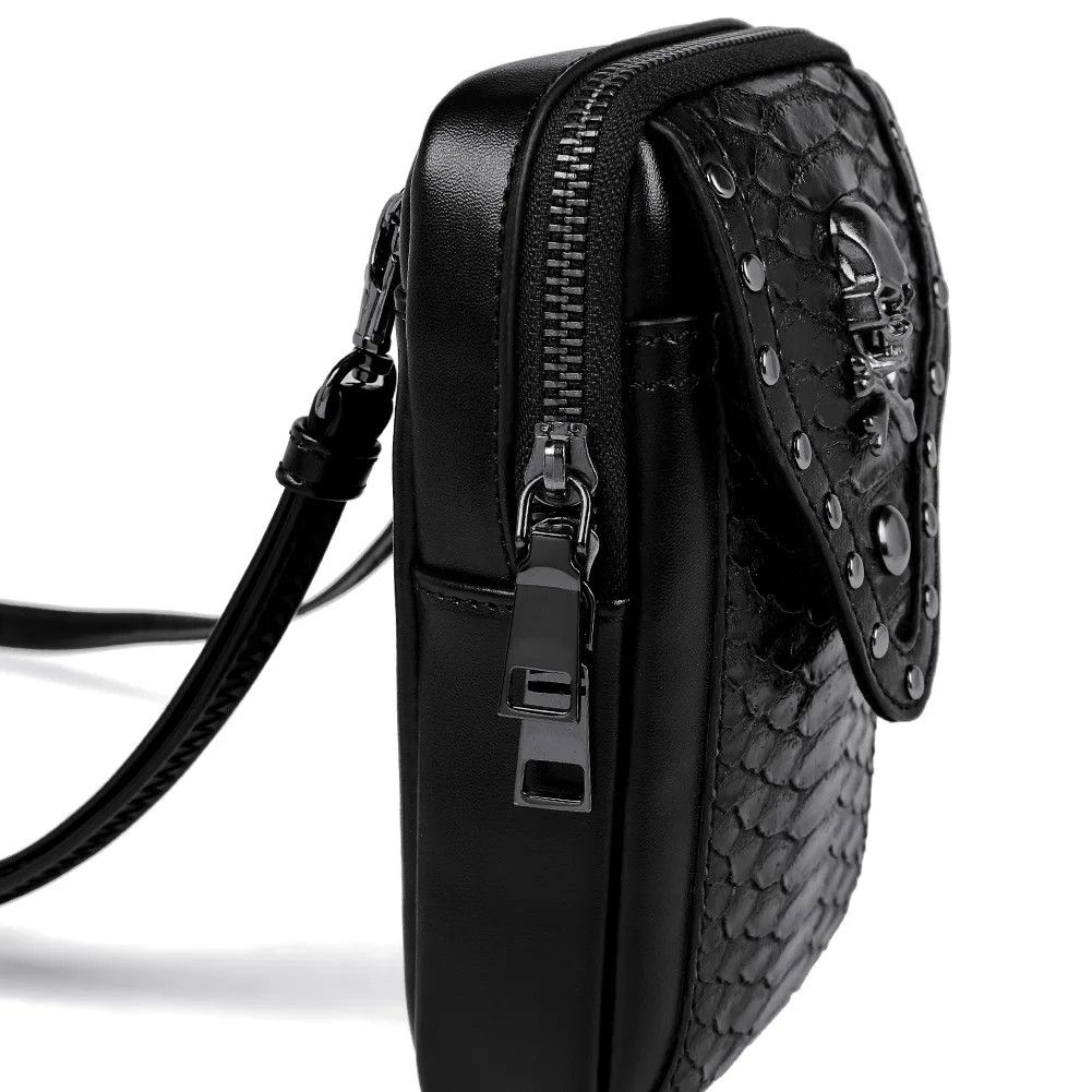 Japanese Brand Scale pattern gothic sling bag Size ONE SIZE - 3 Thumbnail