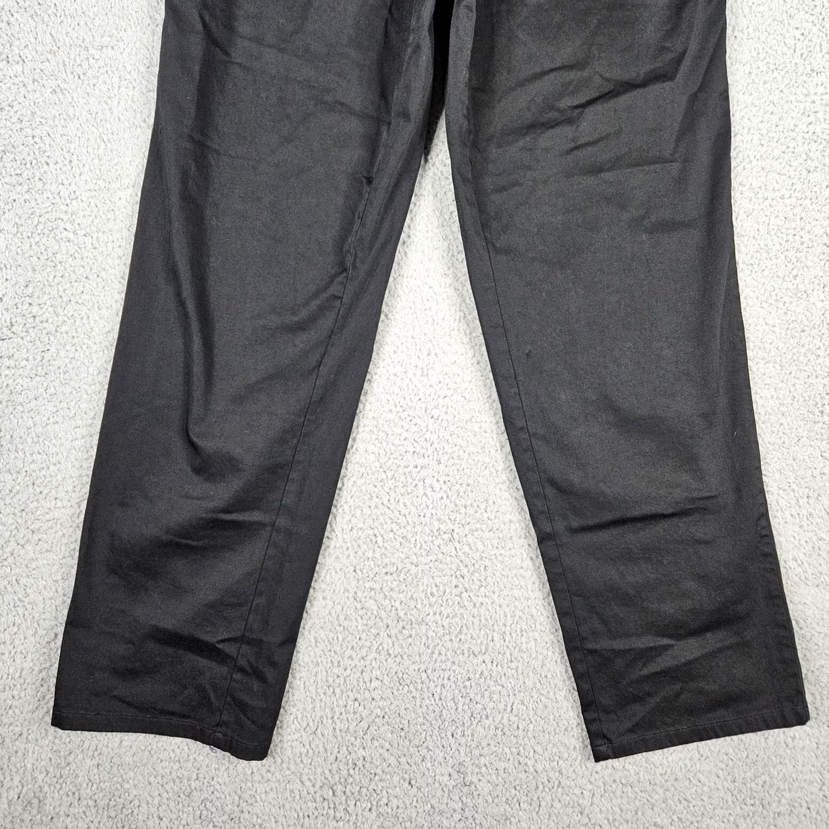 Vintage The Drop Women's Pants S Black Paperbag Belted High Rise Modern Regular Size 28" / US 6 / IT 42 - 3 Thumbnail