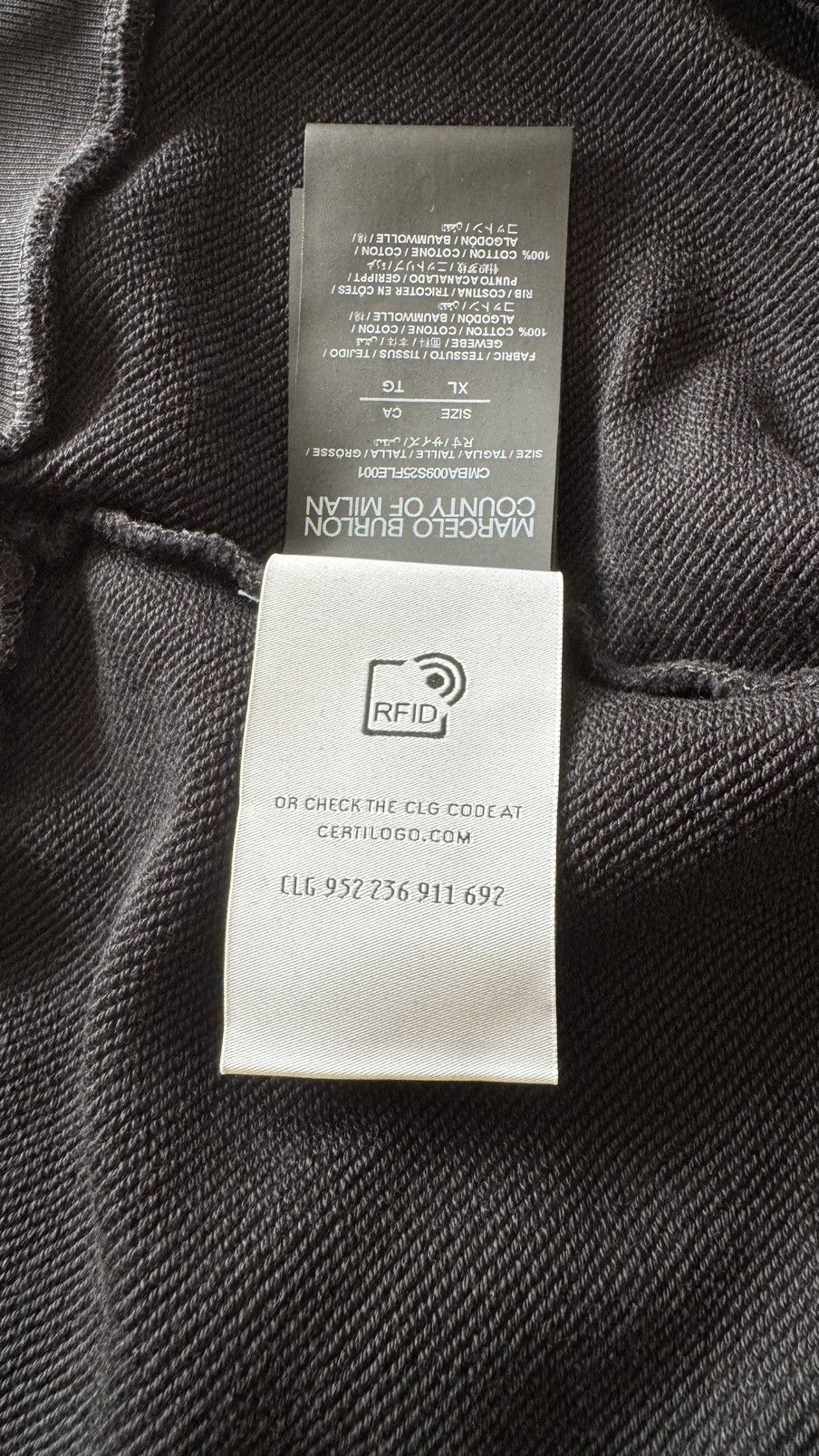 Marcelo Burlon Marcelo Burlon sweatshirt new with tags XL black icon wings Size US XL / EU 56 / 4 - 11 Thumbnail