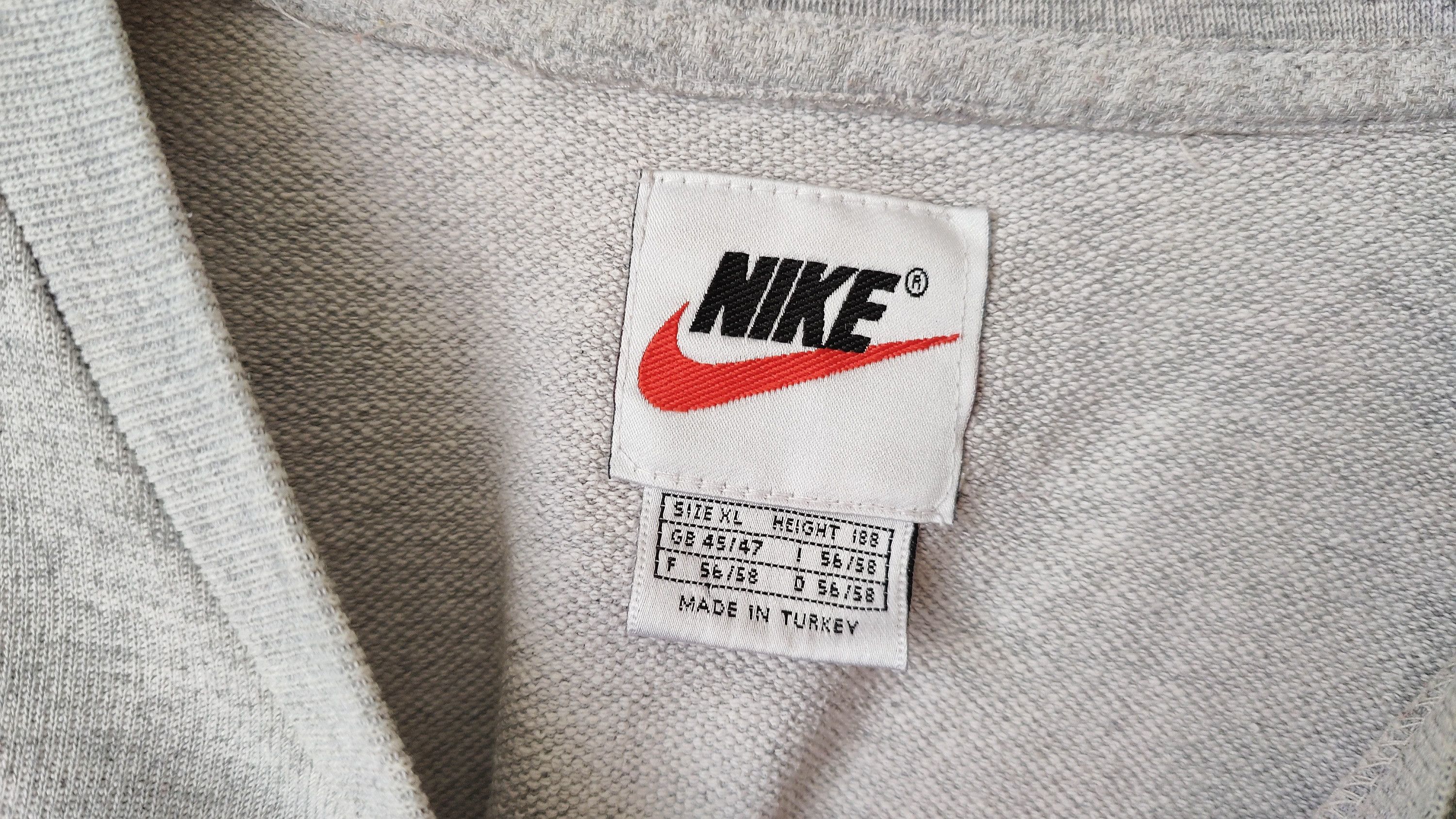 Nike Nike Vintage 90s VTG Big Spellout Sweatshirt Size US XL / EU 56 / 4 - 3 Thumbnail