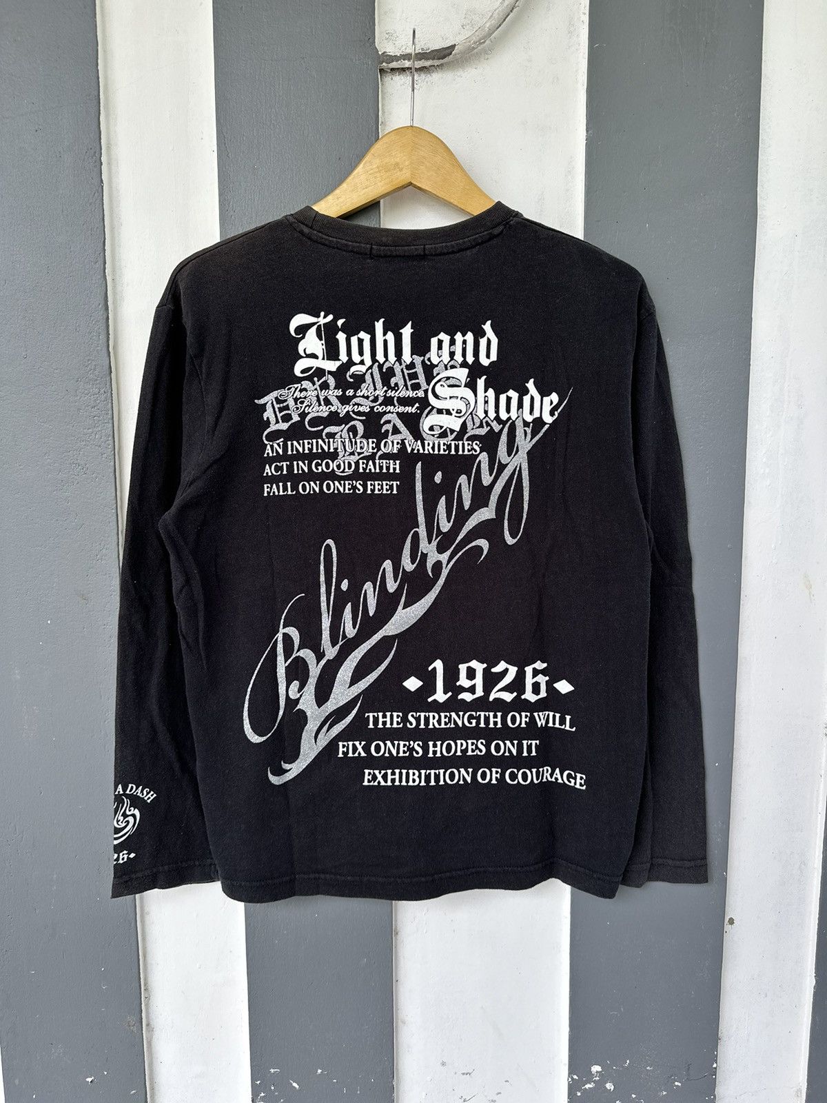 Le Grande Bleu (L.G.B.) JAPANESE FADED DRAGO LONG SLEEVE SICK LGB IFSIX STYLE Size US M / EU 48-50 / 2 - 2 Thumbnail