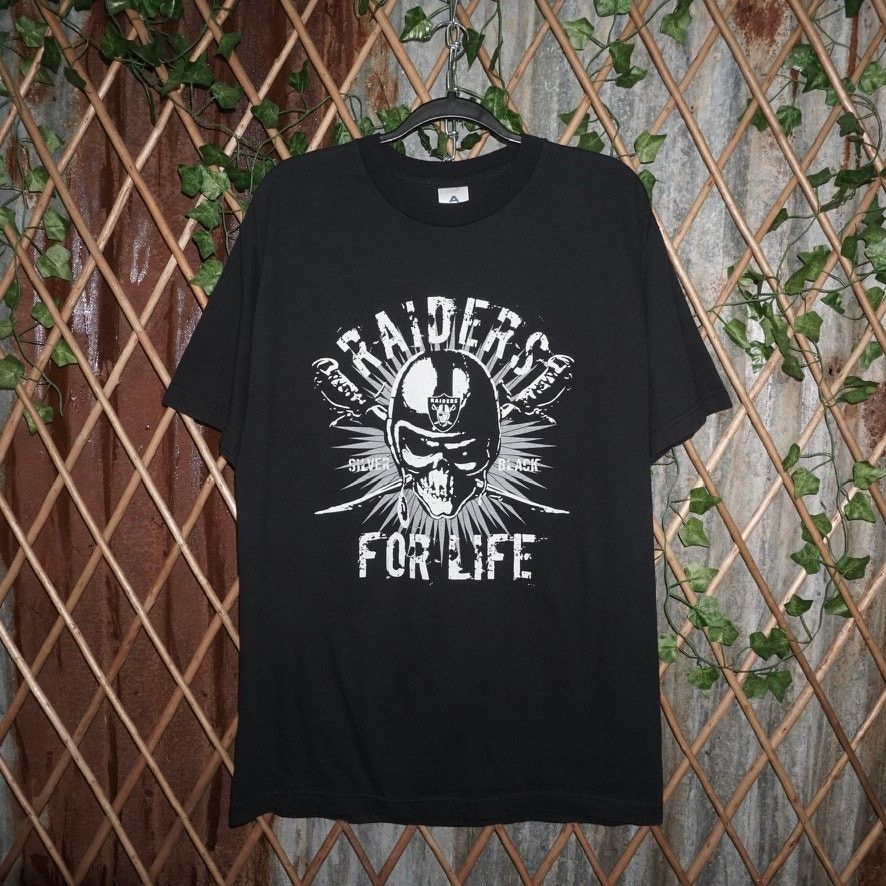 NFL Large - Vintage /Y2K Oakland Raiders nfl 2000s LA LV t-shirt Size US L / EU 52-54 / 3 - 1 Thumbnail