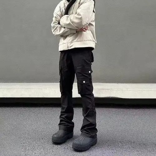 Other Straight Boot Cut Flared Pocket Cargo Jeans Size US 32 / EU 48 - 1 Thumbnail