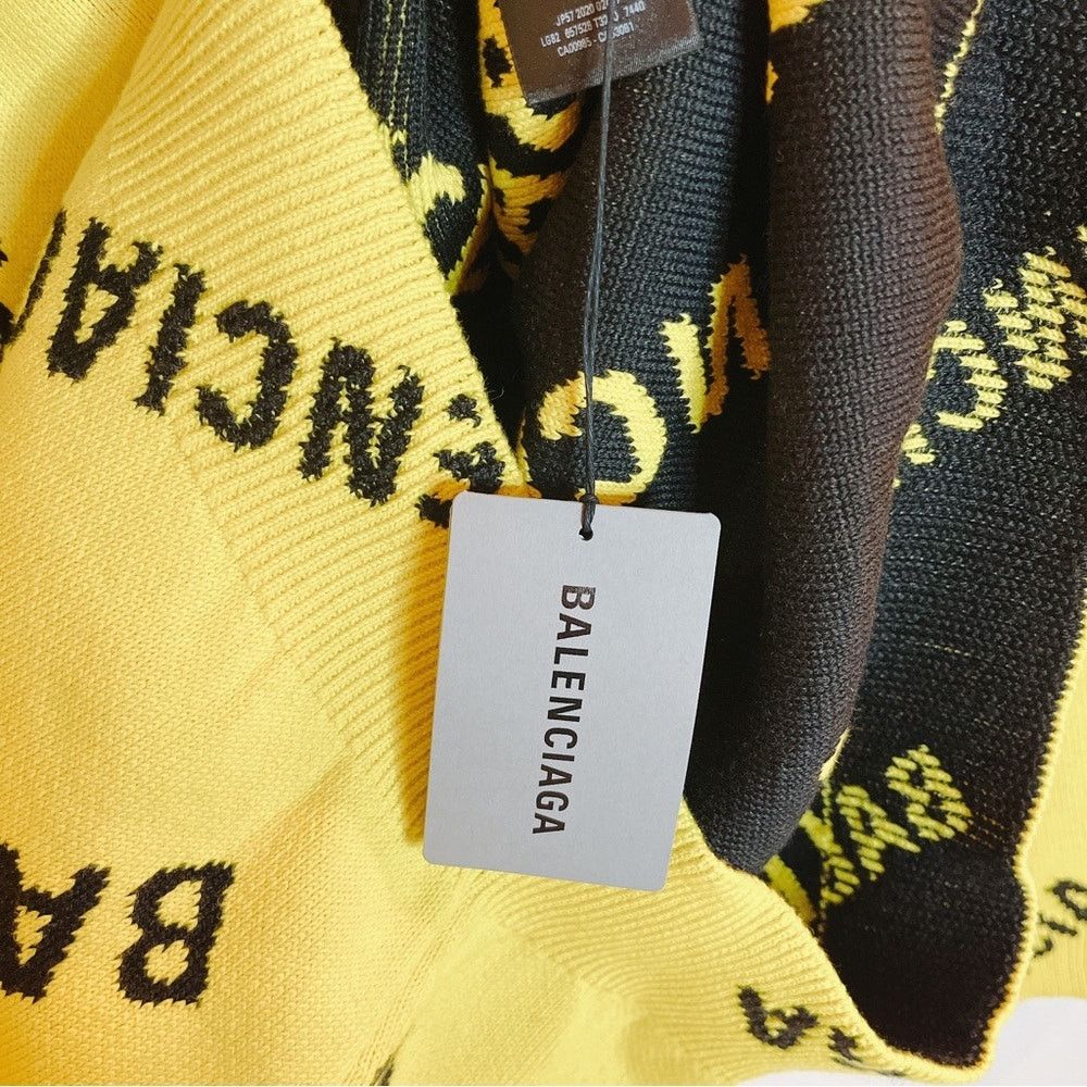 Balenciaga logo intarsia oversized sweater Size XS / US 0-2 / IT 36-38 - 6 Thumbnail