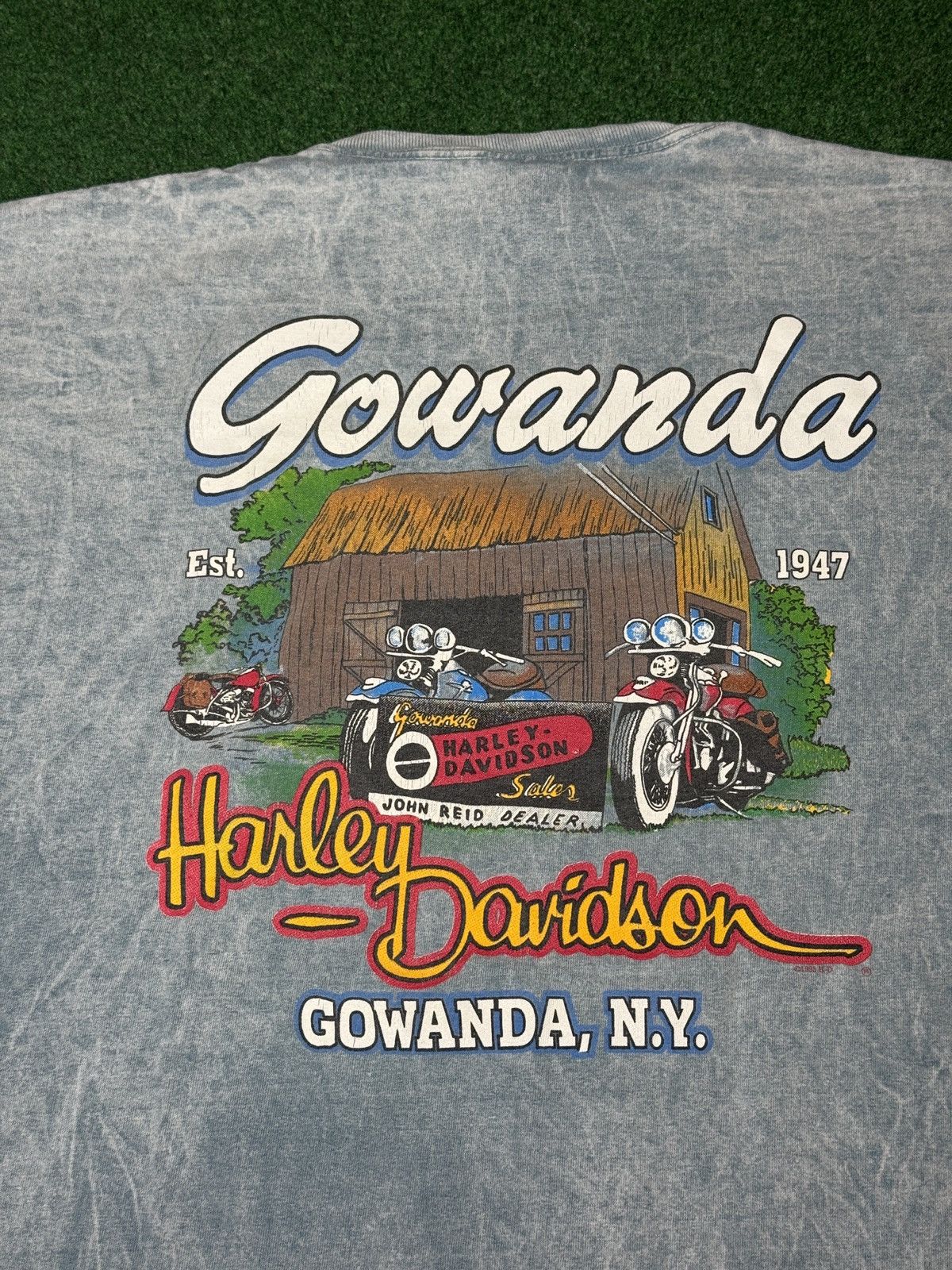 Harley Davidson Vintage Harley Davidson 90s Biker Motorcycle XL T Shirt Size US XL / EU 56 / 4 - 4 Thumbnail