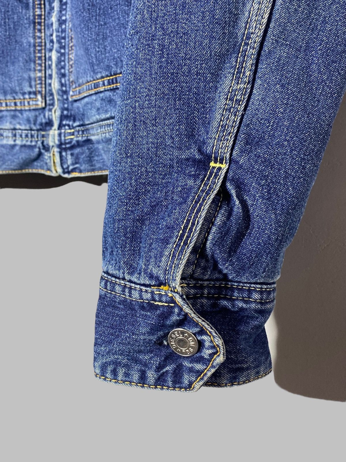Diesel Vintage 00s Diesel Sherpa Washed Denim Jacket Y2k Style Size M / US 6-8 / IT 42-44 - 8 Thumbnail
