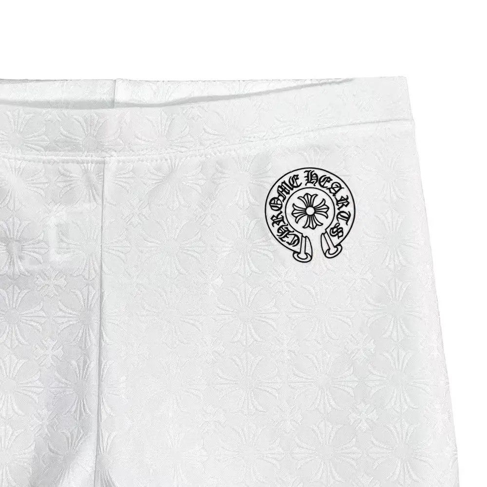 Chrome Hearts Chrome Hearts Pattern Cross Shorts WHITE Size US 34 / EU 50 - 3 Thumbnail