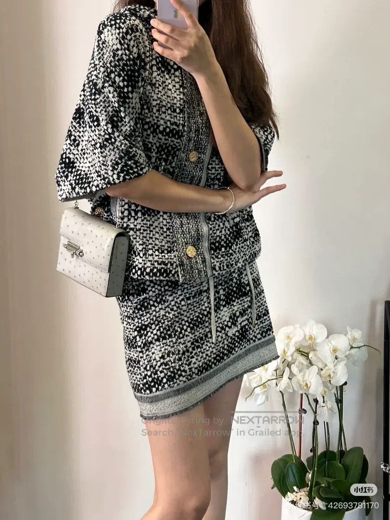Chanel Chanel Rome Series Gold Buckle Cloak coat Size XXS / US 00 / IT 34 - 8 Thumbnail