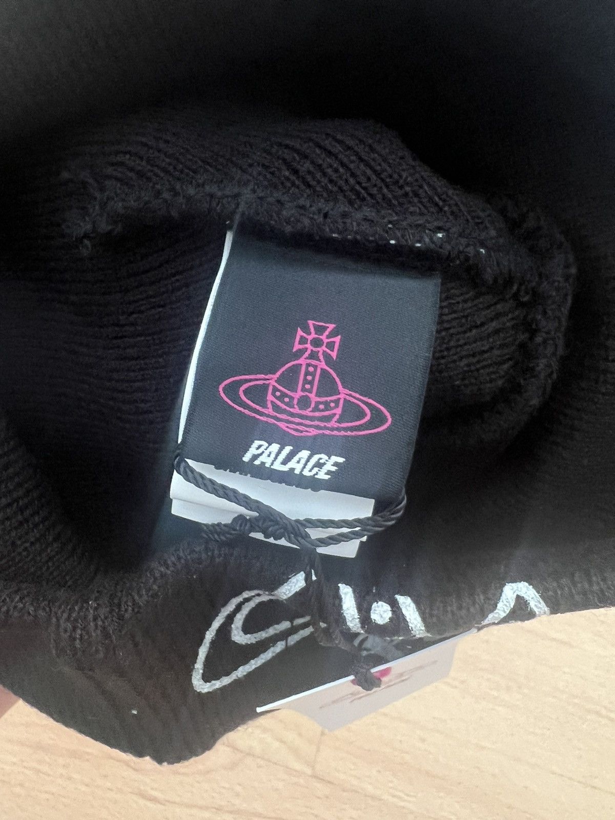 Palace × Vivienne Westwood Palace x Vivienne Westwood beanie hat black Size ONE SIZE - 3 Thumbnail