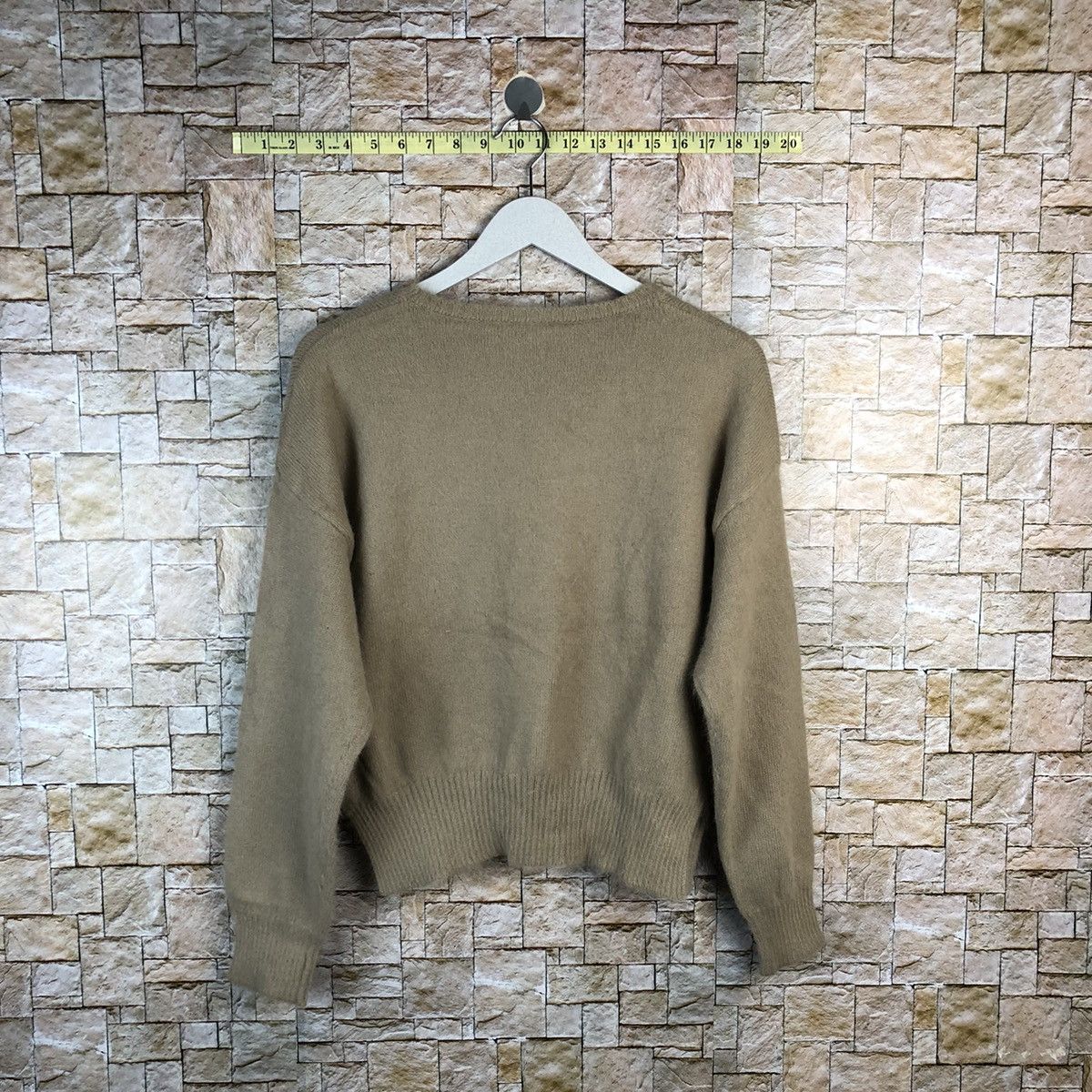 Vintage 12 Closet Brown Knitwear #A1212 Size US S / EU 44-46 / 1 - 12 Thumbnail