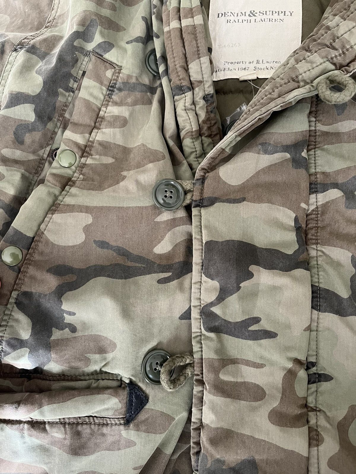 Denim & Supply Ralph Lauren Camo Down Parka Size US S / EU 44-46 / 1 - 7 Thumbnail