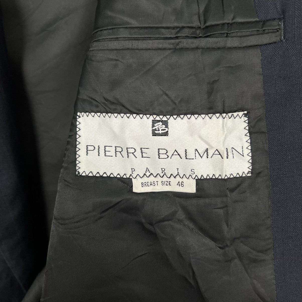 Pierre Balmain 🔥 PIERRE BALMAIN DOUBLE BREAST BLAZER COAT Size US M / EU 48-50 / 2 - 14 Thumbnail