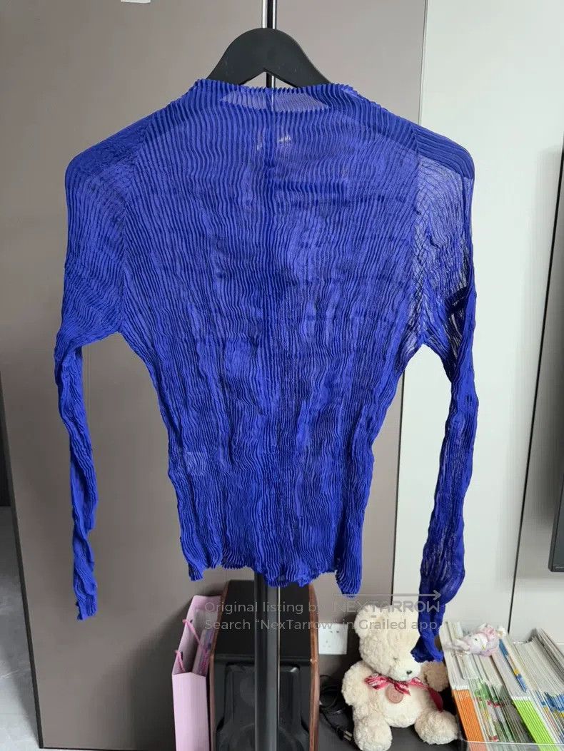 Issey Miyake Issey Miyake Vintage Shawl Cardigan Size M / US 6-8 / IT 42-44 - 3 Thumbnail