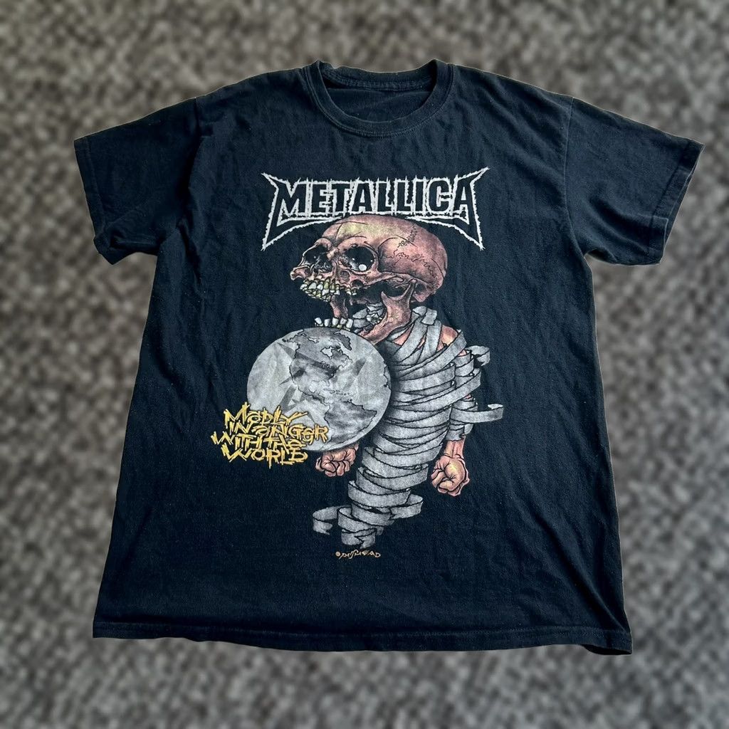 Vintage Metallica 2004 Madly In Anger With The World Tour Mens Size M Shirt Size US M / EU 48-50 / 2 - 1 Thumbnail