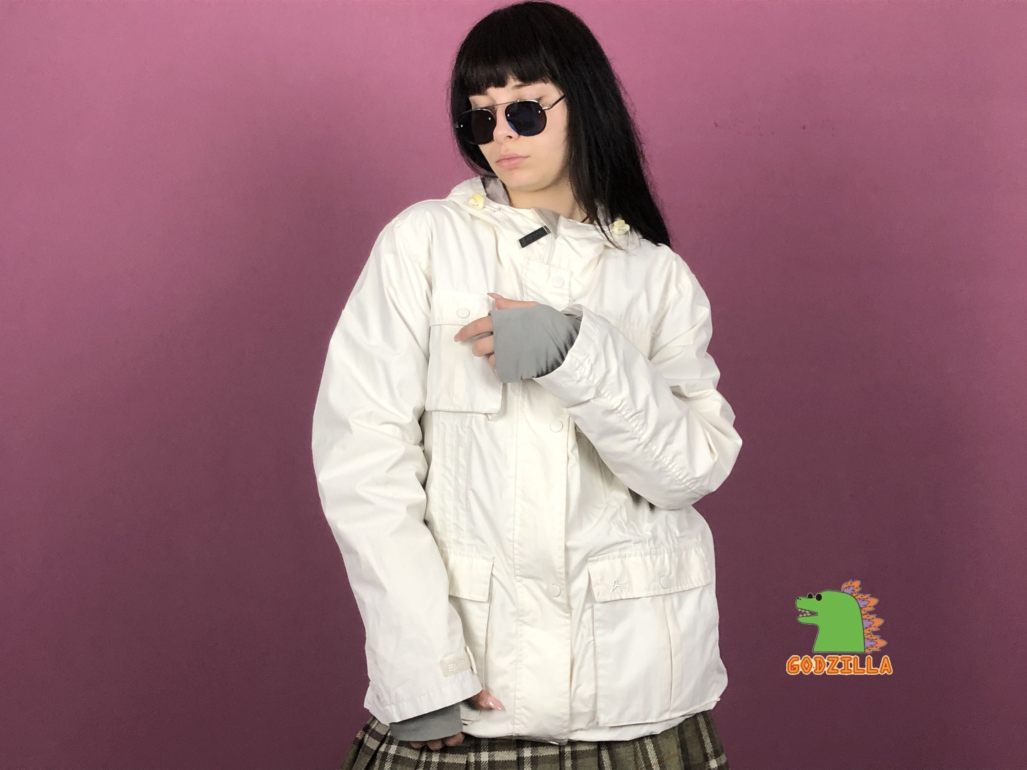 Alpha Industries × Vintage Alpha Industries Vintage Women's Multi-Pocket Field Jacket Size XL / US 12-14 / IT 48-50 - 4 Thumbnail