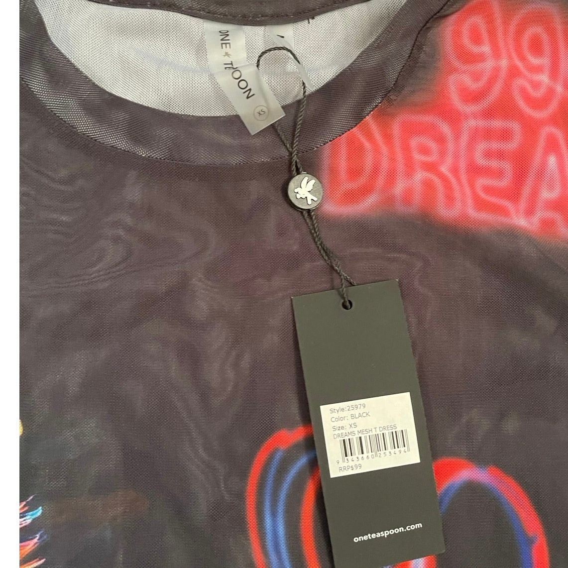 One Teaspoon One Teaspoon, 99 Cent Dreams Mess T Dress, NWT, XS Size XS / US 0-2 / IT 36-38 - 7 Thumbnail