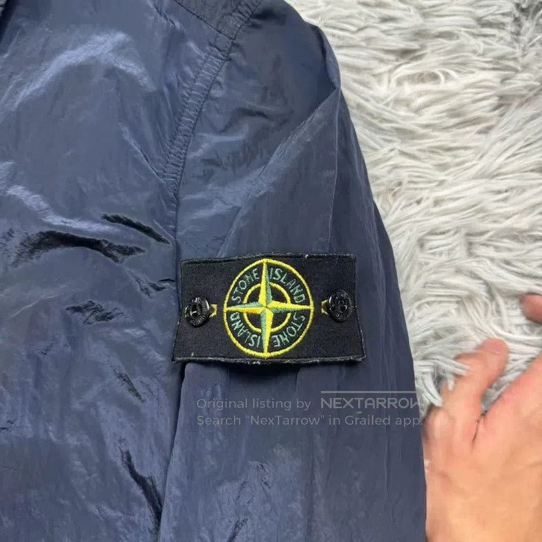 Stone Island Stone Island Metallic Nylon Blue M Size Size US M / EU 48-50 / 2 - 3 Thumbnail