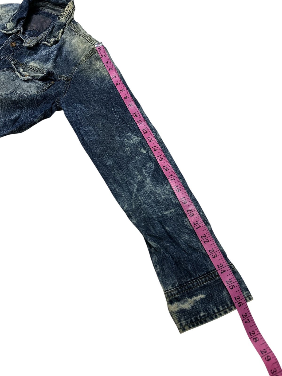 Kapital 00s Distress Style Buckaro Denim Patchwork. Size US L / EU 52-54 / 3 - 12 Thumbnail