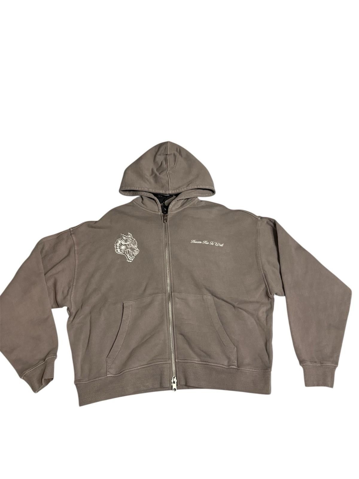 Darc Sport GREY ZIP UP Hoodie with Embroidered Design Size US L / EU 52-54 / 3 - 1 Preview