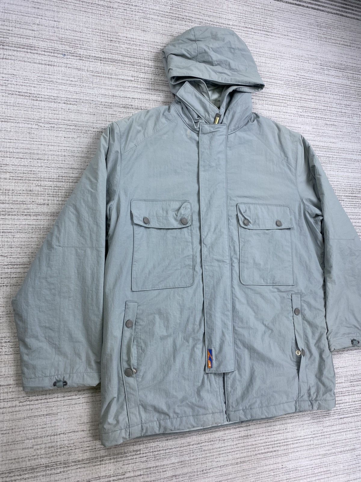 Nike 🔥Nike Multipocket Light Blue Breasted Pocket Jacket Size US L / EU 52-54 / 3 - 3 Thumbnail