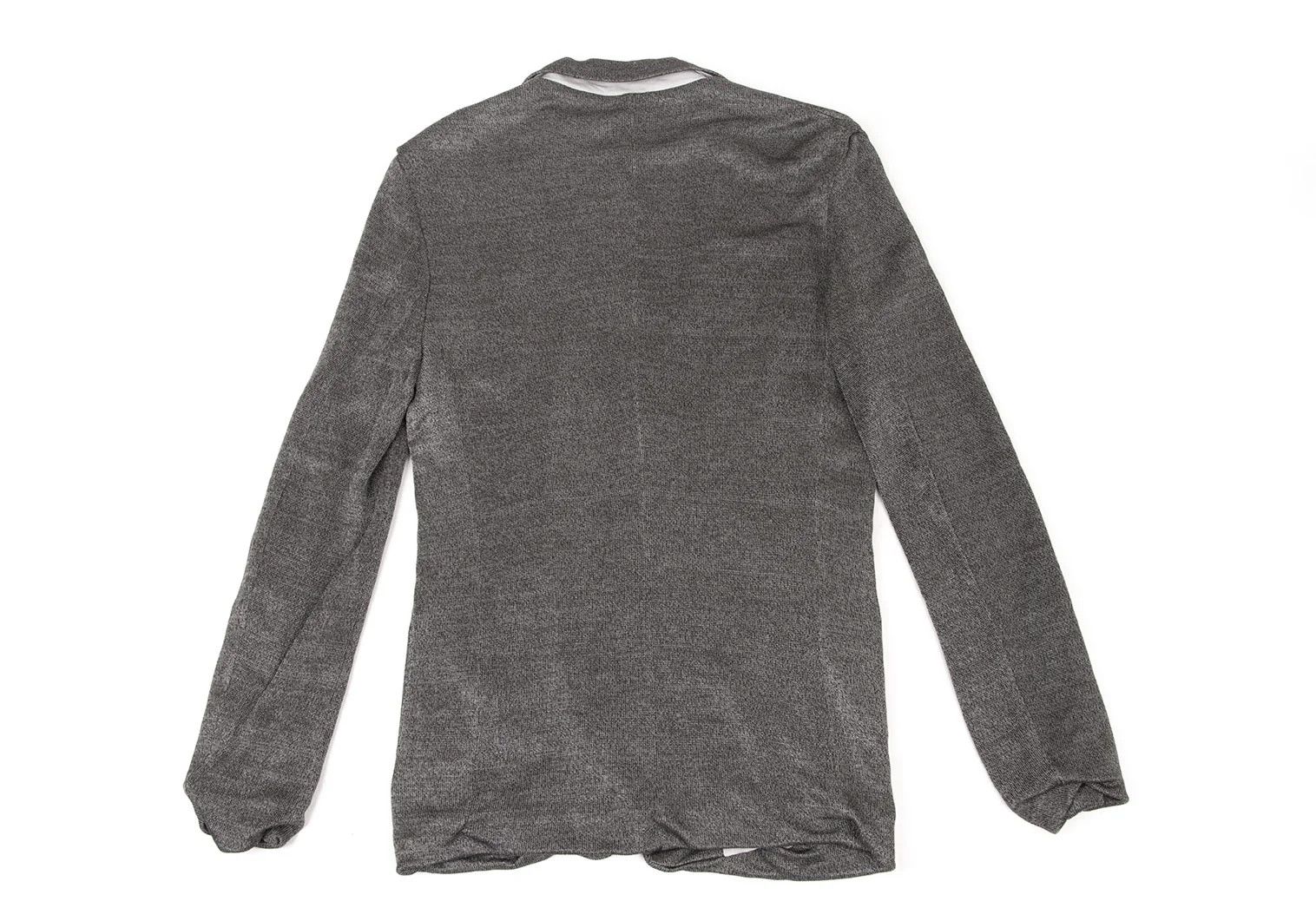 Emporio Armani Rayon 2B Jacket in Gray Size 46 Size US S / EU 44-46 / 1 - 13 Thumbnail