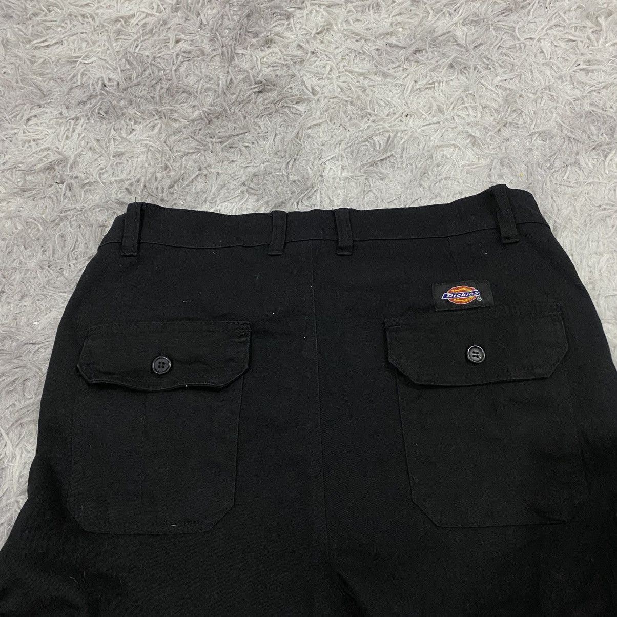 Dickies × Vintage Dickies black cargo pocket pant stretch Size US 34 / EU 50 - 7 Thumbnail