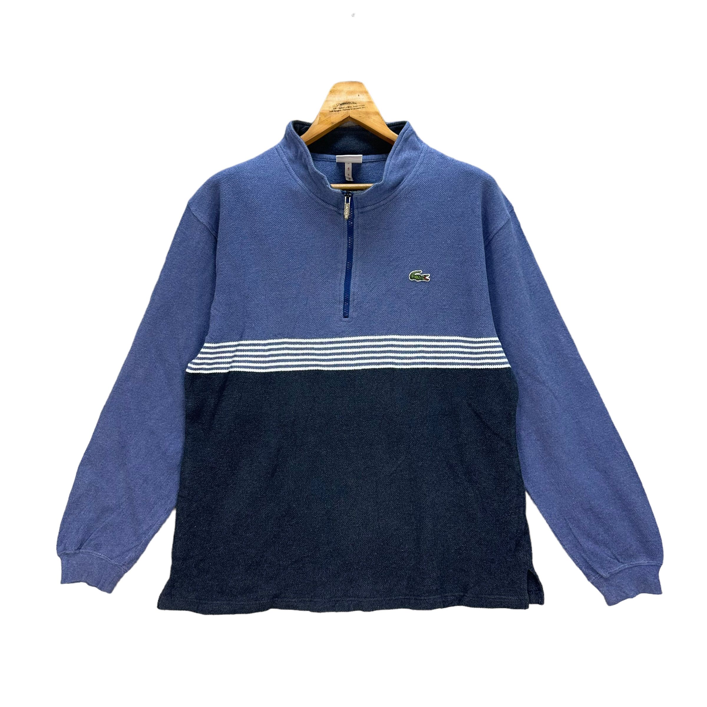 Lacoste LACOSTE HALF ZIP TURTLE NECK COLORBLOCK JUMPER #7762-170 Size US S / EU 44-46 / 1 - 1 Thumbnail