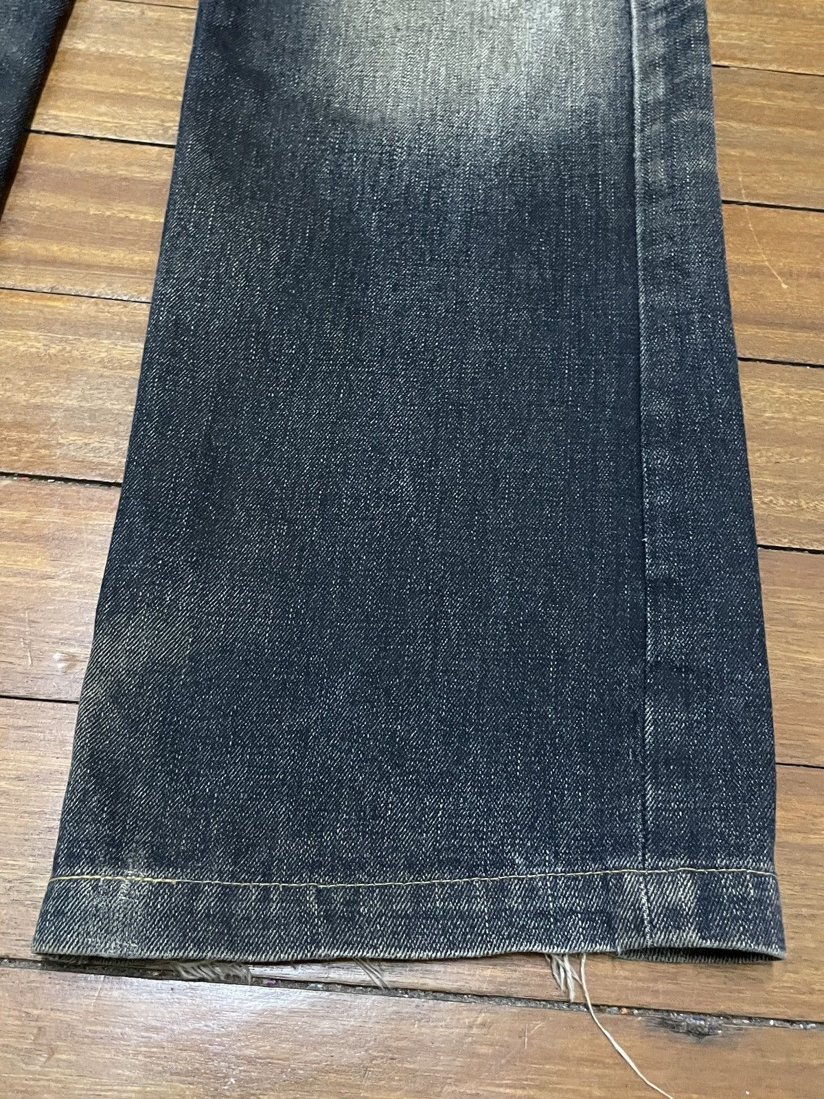 If Six Was Nine Rare Vintage Japanese Brand Apestain Jeans 2000s Size US 36 / EU 52 - 6 Thumbnail
