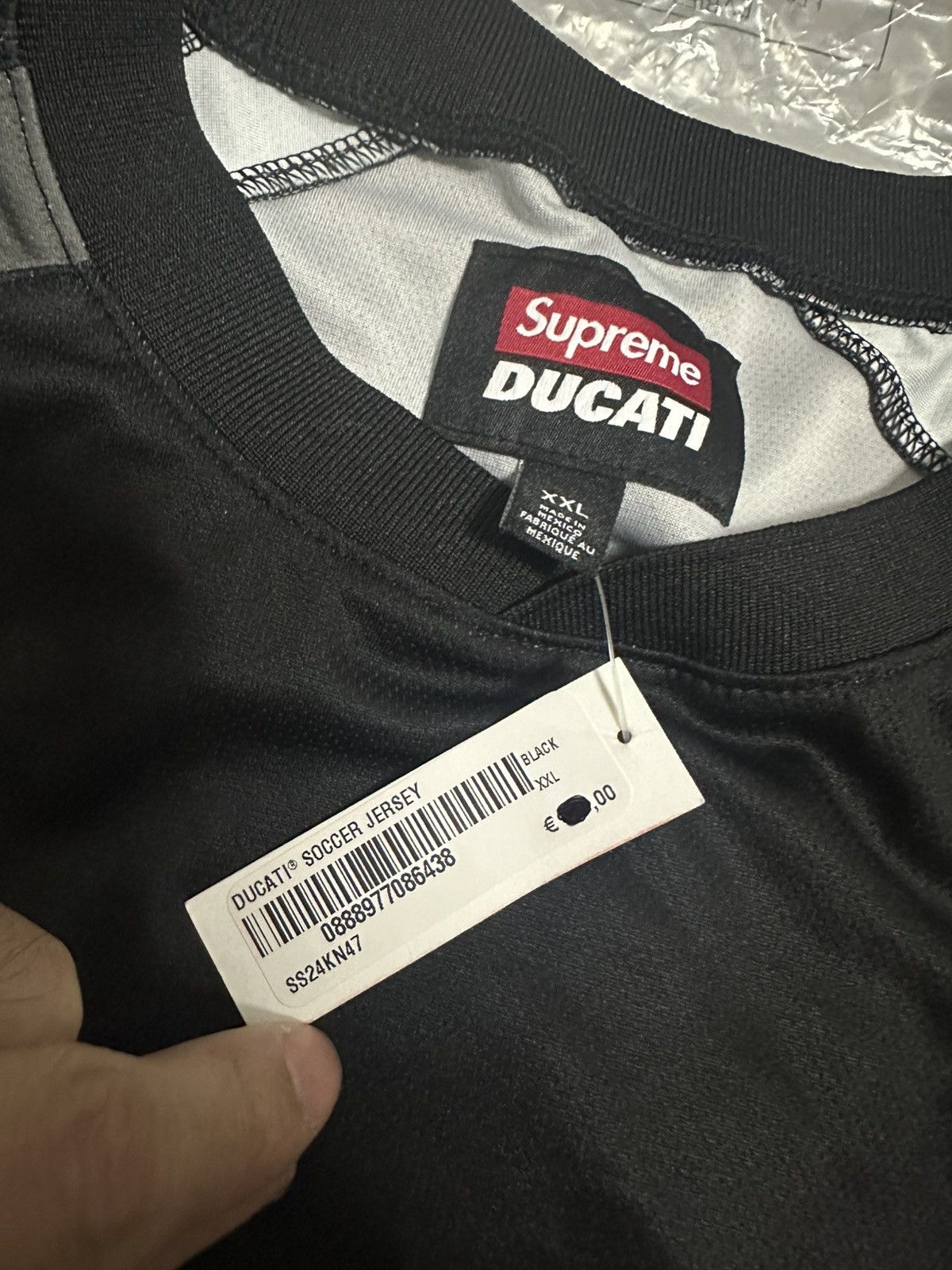 Ducati × Supreme Supreme Ducati Soccer Jersey Black Size US XXL / EU 58 / 5 - 4 Thumbnail
