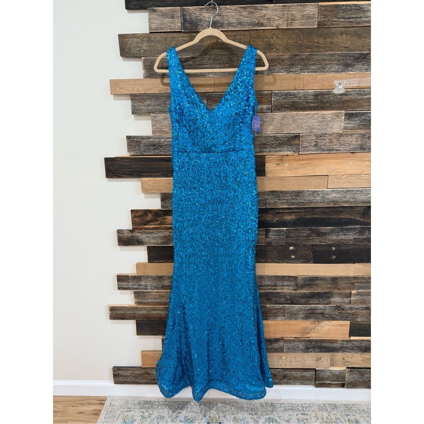 Other Morgan & Co New Chloé Sequined Gown Dress Sz 7 fit r sz Medi Size M / US 6-8 / IT 42-44 - 3 Thumbnail