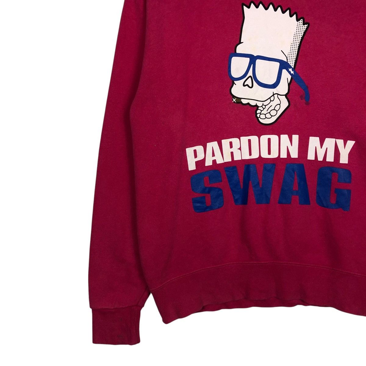 Japanese Brand × Vintage 📌Vintage Sweatshirt Pardon My Swag Big Logo Size US M / EU 48-50 / 2 - 5 Thumbnail