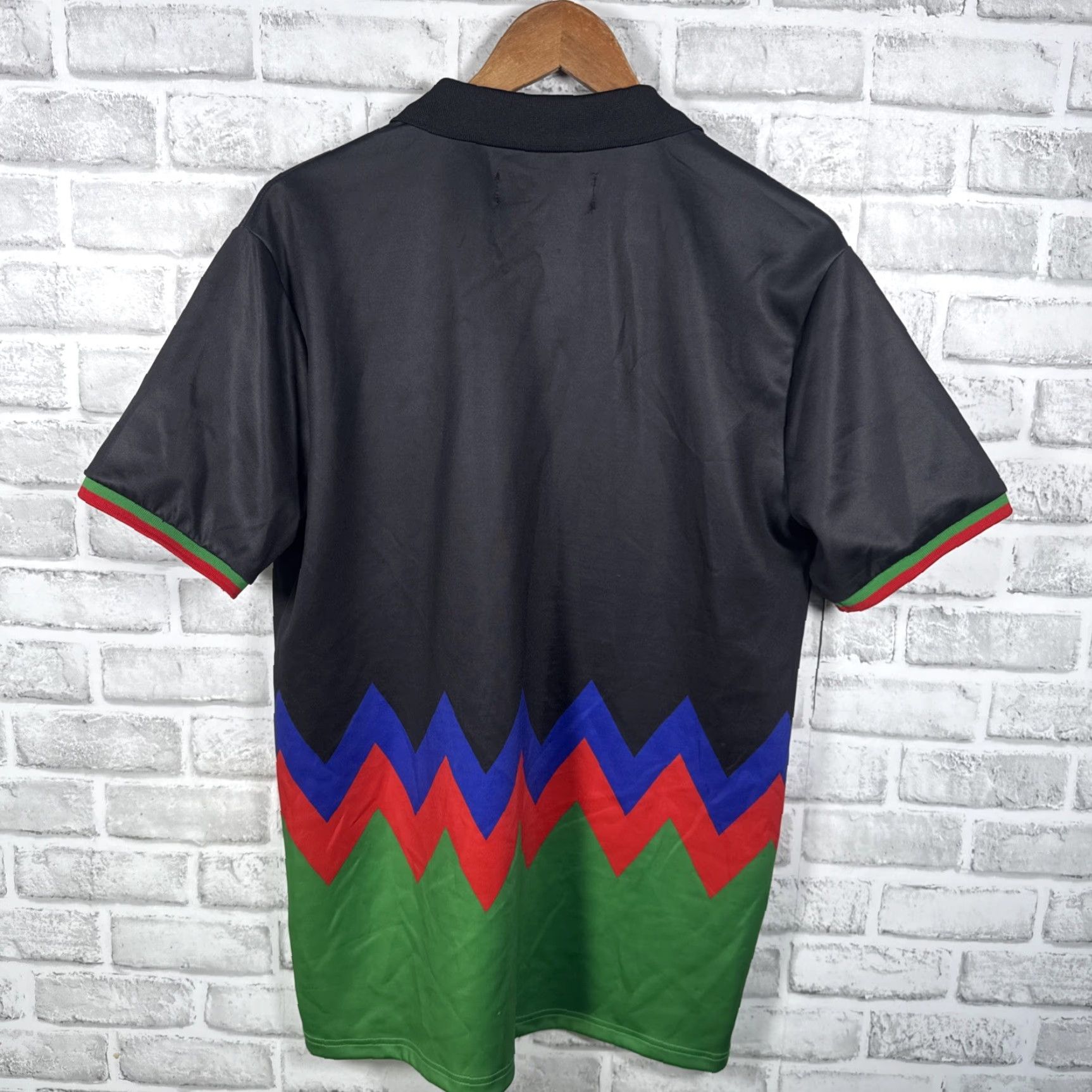 Vintage Eternity Polo Mens Size M Black Embroidered Bird Polo BC/AD Embroidered Bird Mens M Black Eternity Polo Size US M / EU 48-50 / 2 - 4 Thumbnail