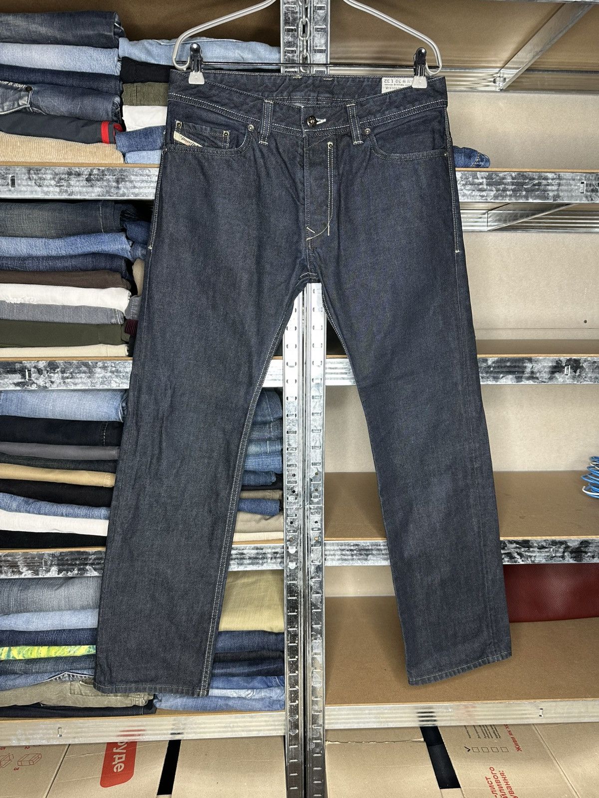 Diesel Diesel Safado Regular Slim-Straight Jeans Size 30 x 32 Size US 30 / EU 46 - 1 Thumbnail
