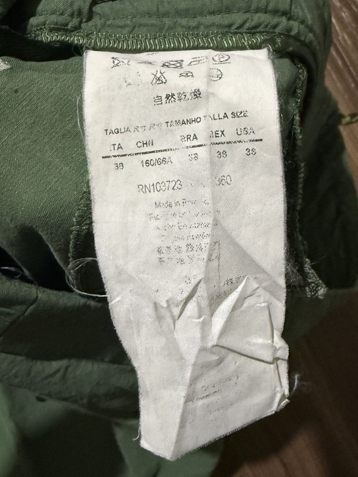 Emporio Armani Emporio armany slim fit trouser in green Size 26" / US 2 / IT 38 - 5 Thumbnail