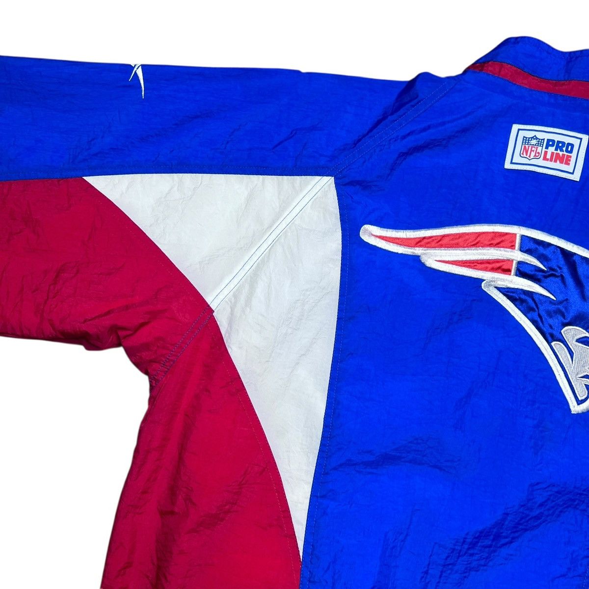 Reebok Vtg 1990s NFL New England Patriots Reebok Windbreaker Jacket Size US M / EU 48-50 / 2 - 17 Thumbnail