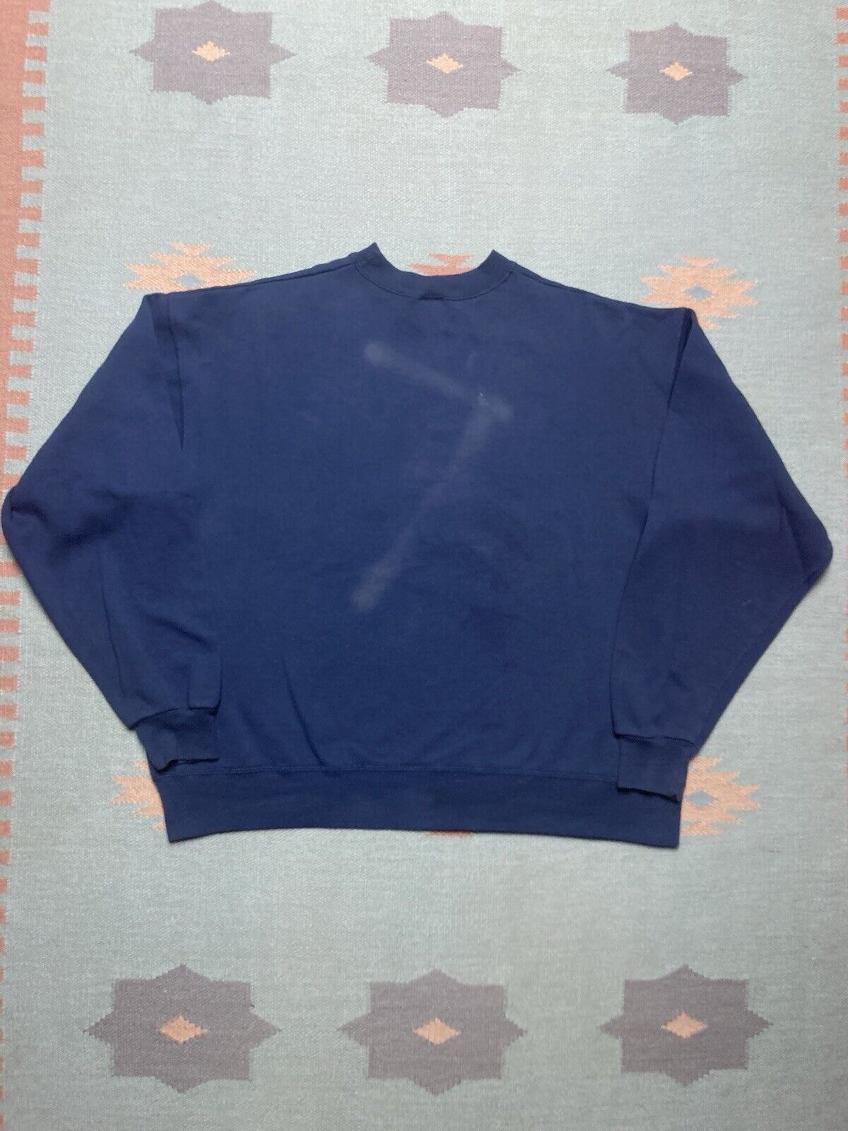 Hanes × Vintage 90s crewneck sweatshirt flint Michigan crest logo faded XL Size US XL / EU 56 / 4 - 8 Thumbnail
