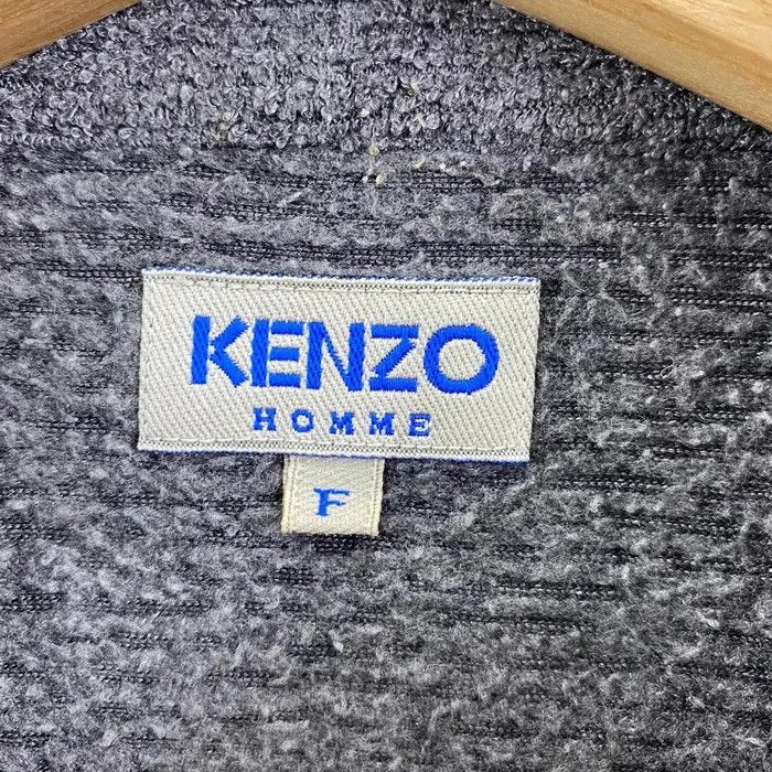 Kenzo Vtg 90’ KENZO PARIS HOMME Minimalist Grey Jacket Size US M / EU 48-50 / 2 - 4 Thumbnail