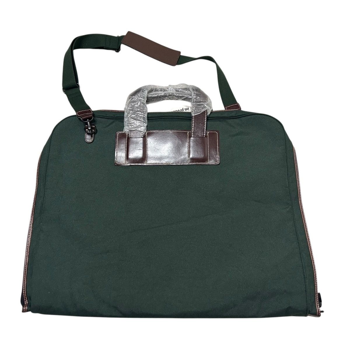 Issey Miyake 754 80s ISSEY MIYAKE IM PRODUCT vintage bag shoulder green Size ONE SIZE - 17 Thumbnail