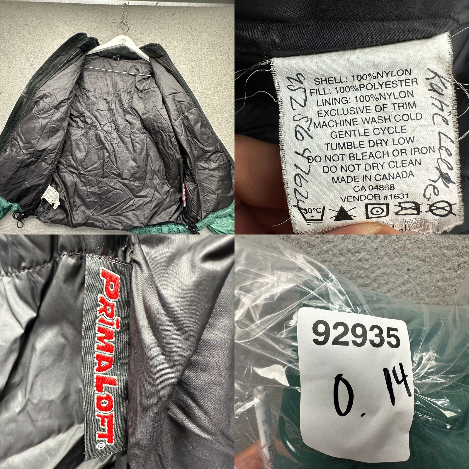 Mountain Equipment VINTAGE Mountain Equipment CO-OP Primaloft Jacket Womens M Green Insulated Full Zip Jacket Size M / US 6-8 / IT 42-44 - 8 Thumbnail