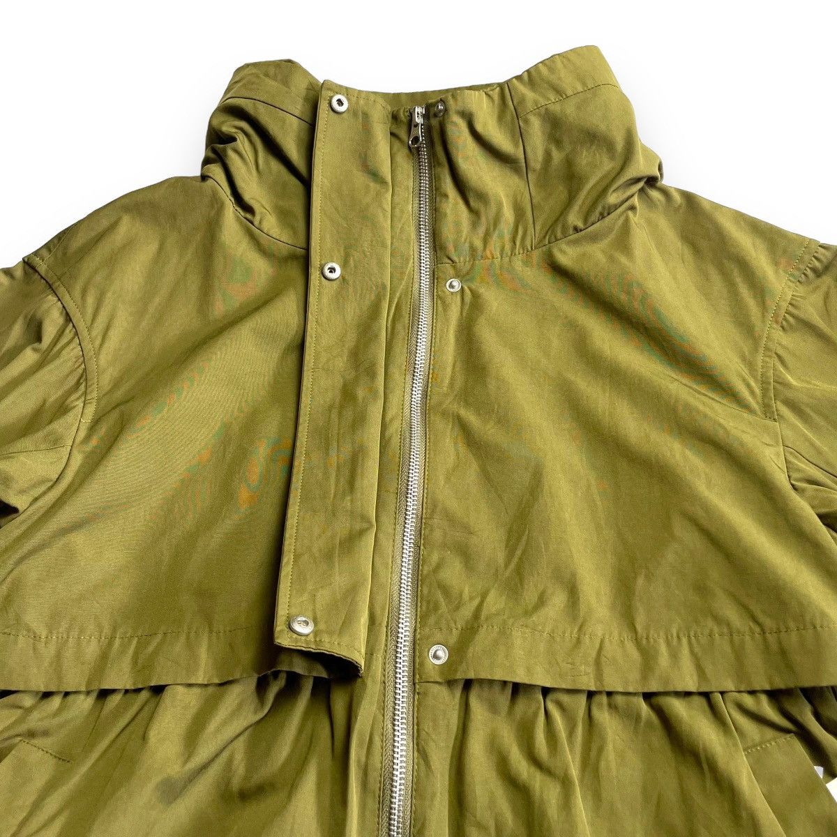 14th Addiction × Japanese Brand × Le Grande Bleu (L.G.B.) 🇯🇵 FENNEL BONDAGE BUTTON UP NYLON JACKET Size M / US 6-8 / IT 42-44 - 6 Thumbnail