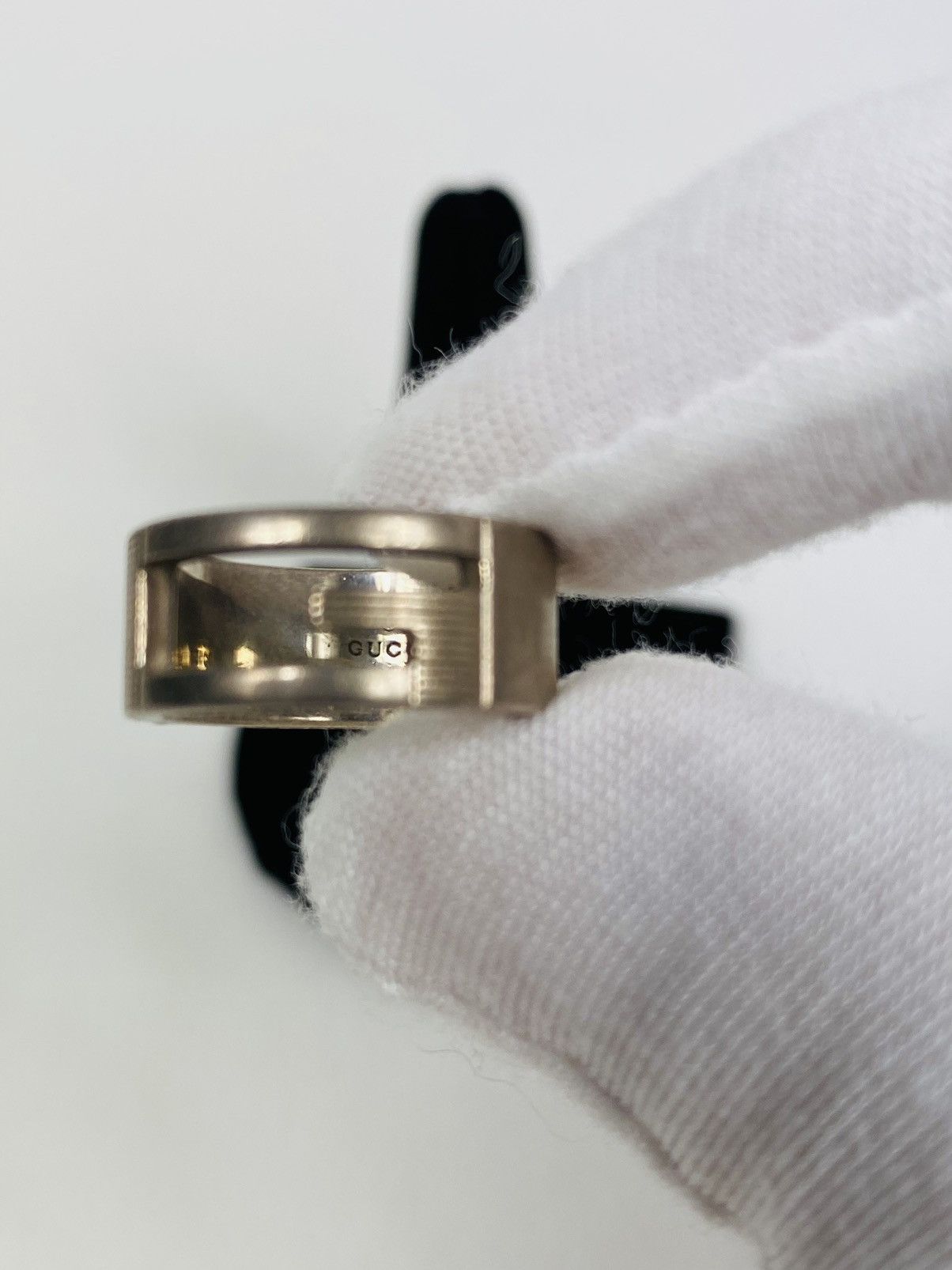 Gucci Gucci .925 Silver G Ring Size IT 9 Size ONE SIZE - 2 Thumbnail