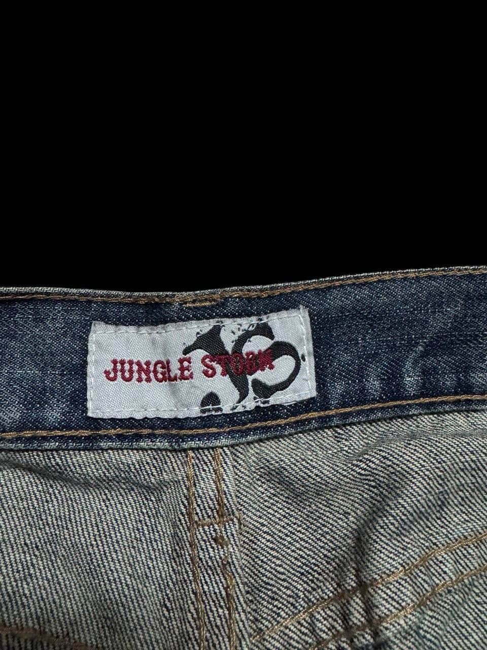 PPFM DOUBLE WAIST 90s Jungle Storm 🇯🇵 Mudwash Distressed Insane Size US 31 - 11 Thumbnail